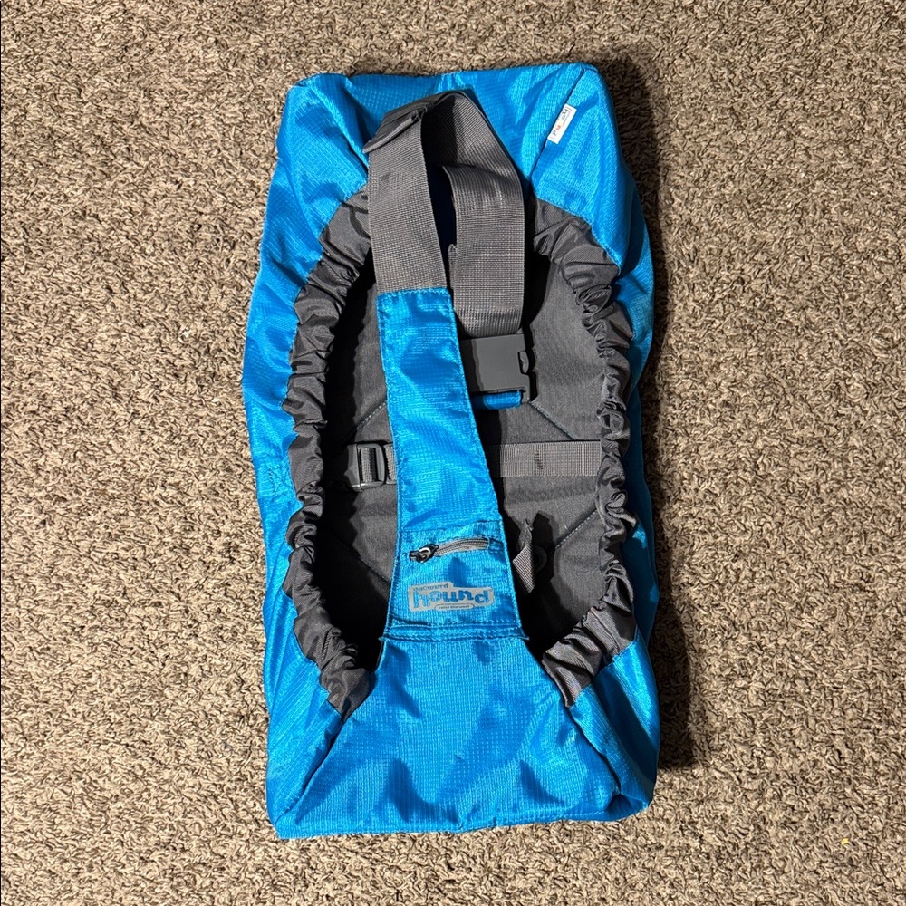 Outward Hound Dog Sling Carrier | Blue & Gray | Hands-Free Pet Carrier